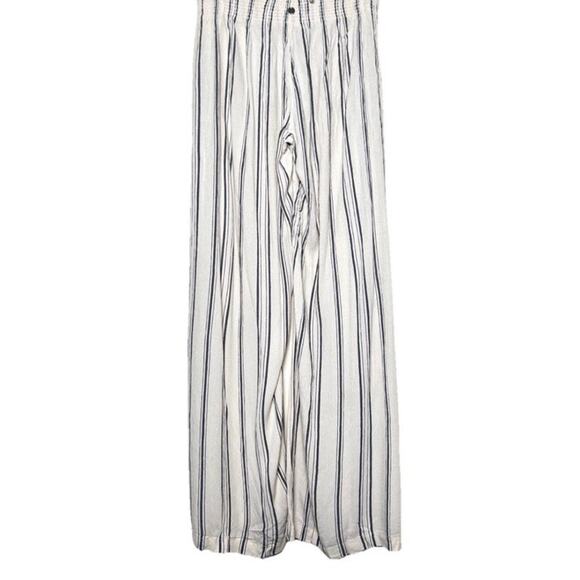 Billabong Adventure Spirit Wide Leg Wrap Palazzo Pant Women S Stripe Beach Boho - Picture 4 of 16